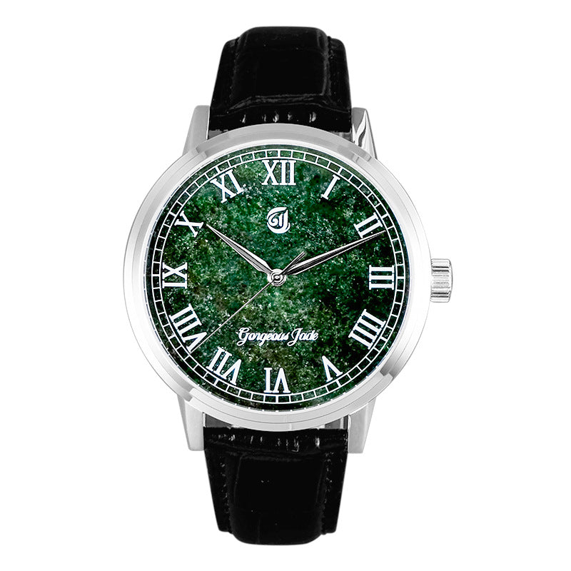 Gorgeous Jade MY250522 8215 Movement Green Mica Dial Watch
