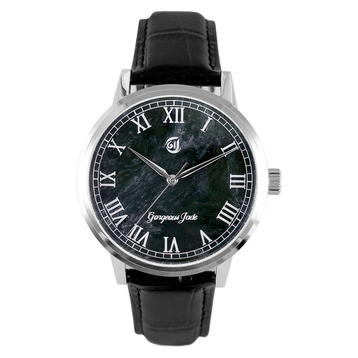 Gorgeous Jade MY250520B 8215 Movement Dark Green Seraphinite Dial Watch