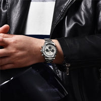 Corgeut 9002 VK63 Movement Sapphire Mirror 30m waterproof