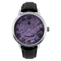 Gorgeous Jade MY250529 8215 Movement Amethyst Dial Watch
