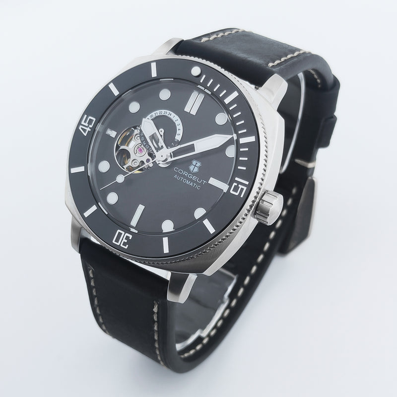 Corgeut 6030 NH39 Movement Sapphire Mirror 100m waterproof