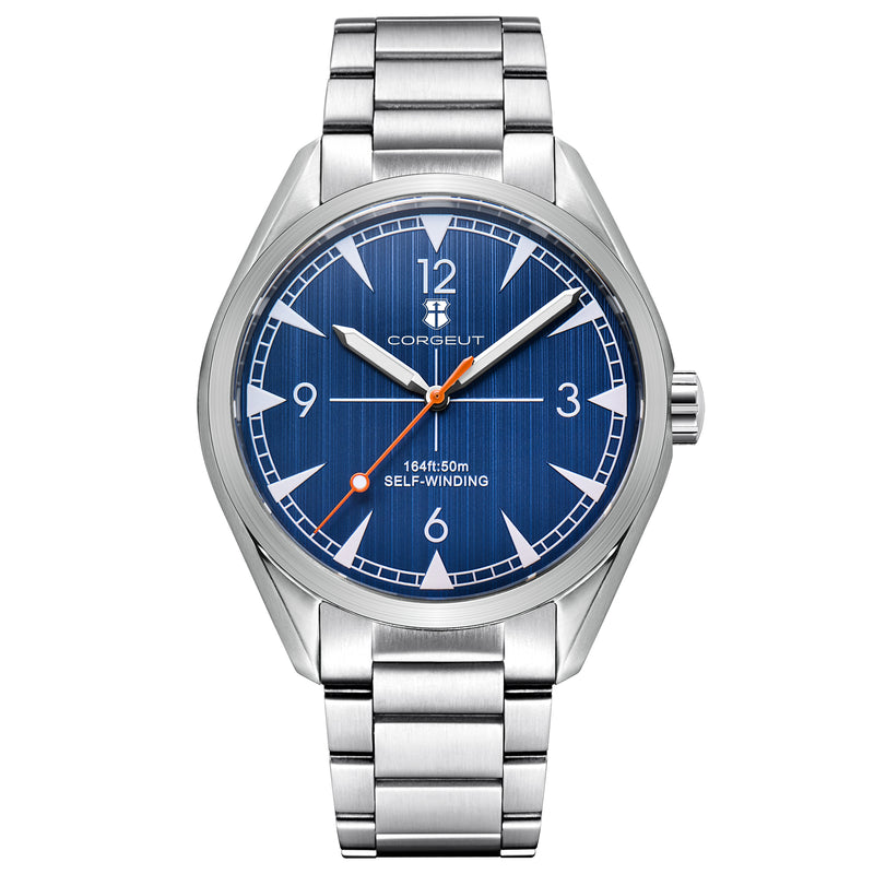 Corgeut 6010 NH35 Movement Sapphire Mirror 100m waterproof