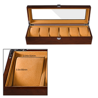 Wooden Watch Storage and Display Box