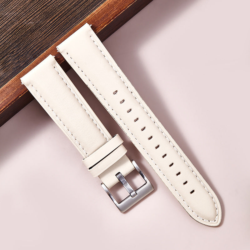 Wholesale Top Layer Calfskin Leather Simple Watch Band  18cmm
