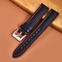 Black nylon canvas strap