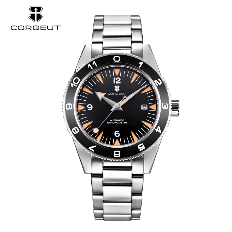 Corgeut 6013 NH35 Movement Sapphire Mirror 100m waterproof