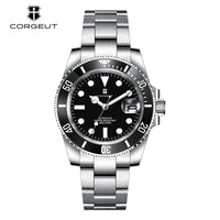 Corgeut 6001 NH35 Movement Sapphire Mirror 100m waterproof