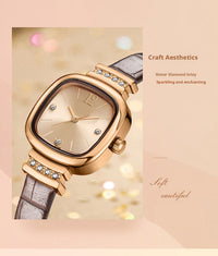 MSTIANQ 1110 Women's retro Square Quartz Watch