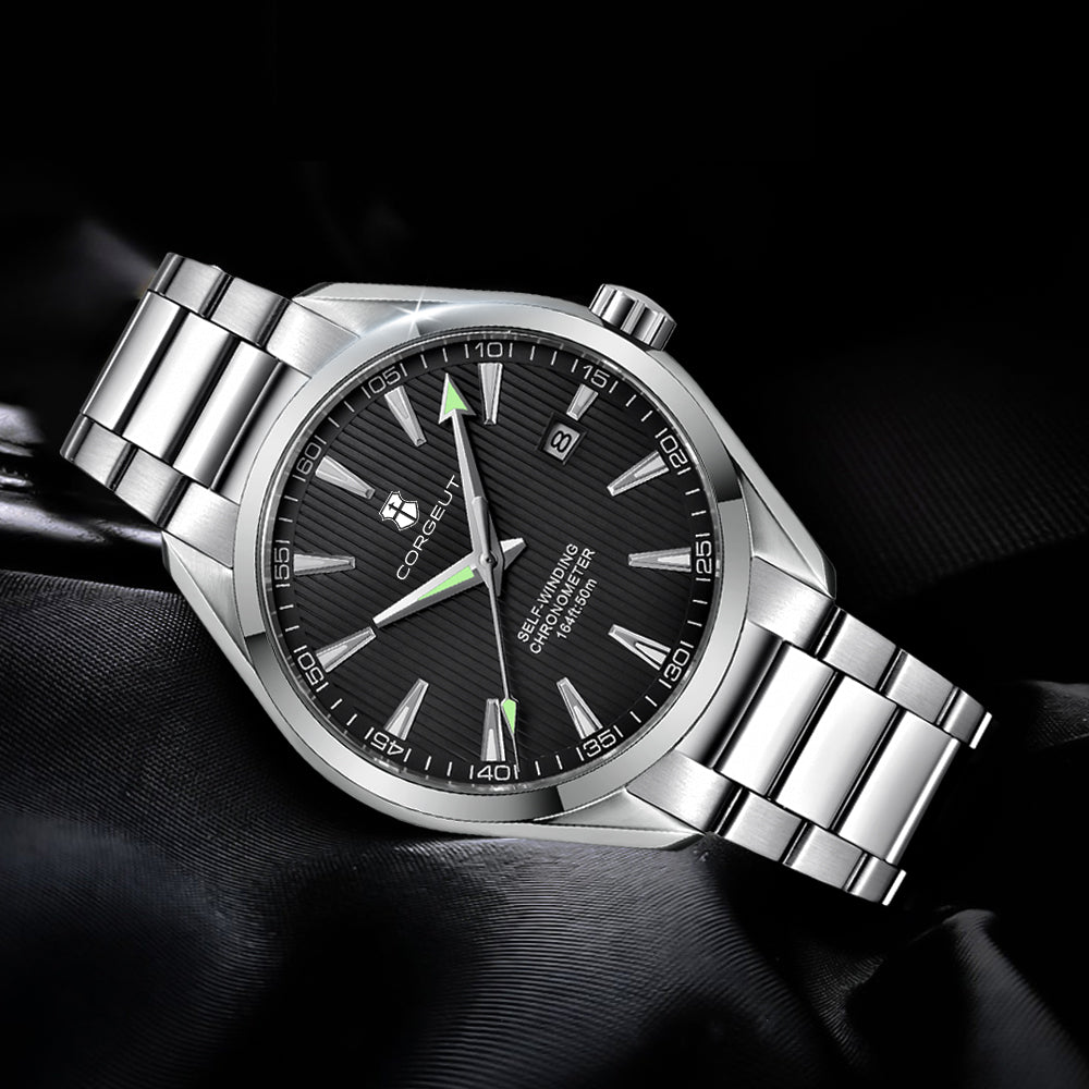 Corgeut 6010 NH35 Movement Sapphire Mirror 100m waterproof