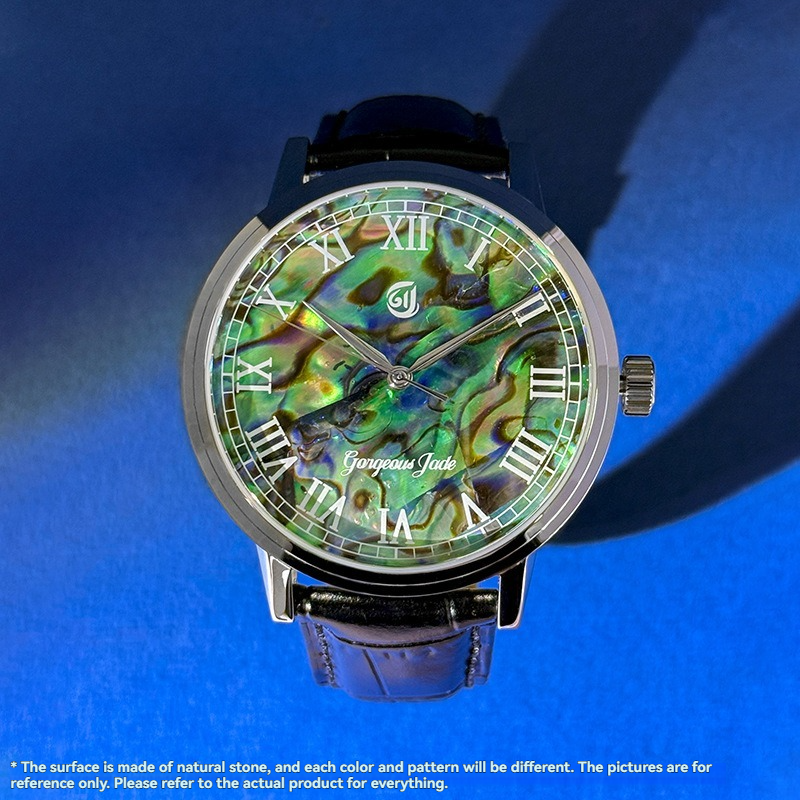 Gorgeous Jade MY25052 8215 Movement Abalone Shell Dial Watch