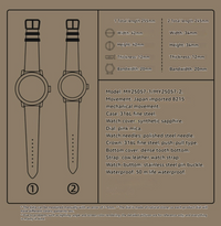 Gorgeous Jade MY25057 8215 Movement Pink Mica Dial Watch