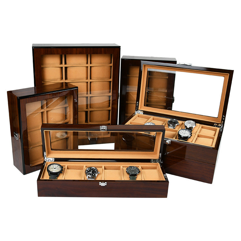 Wooden Watch Storage and Display Box