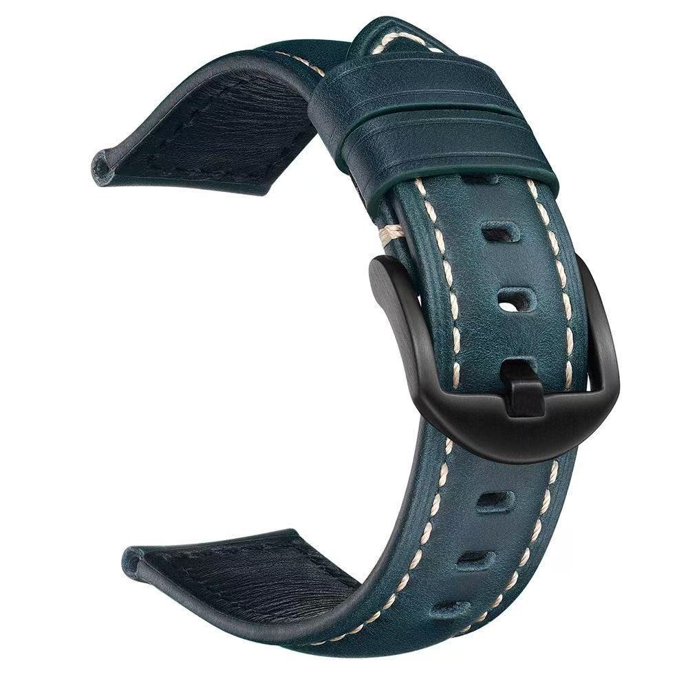 Oil Leather Top Grain Cowhide Watch Strap