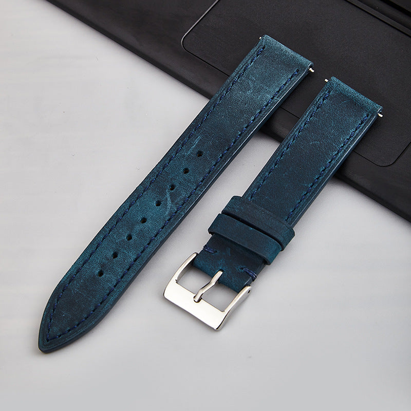 Wholesale Retro Style Crazy Horse Leather Watch Band