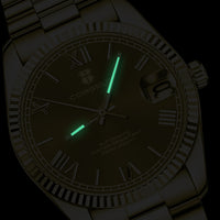 Corgeut 6002 NH35 Movement Sapphire Mirror 100m waterproof