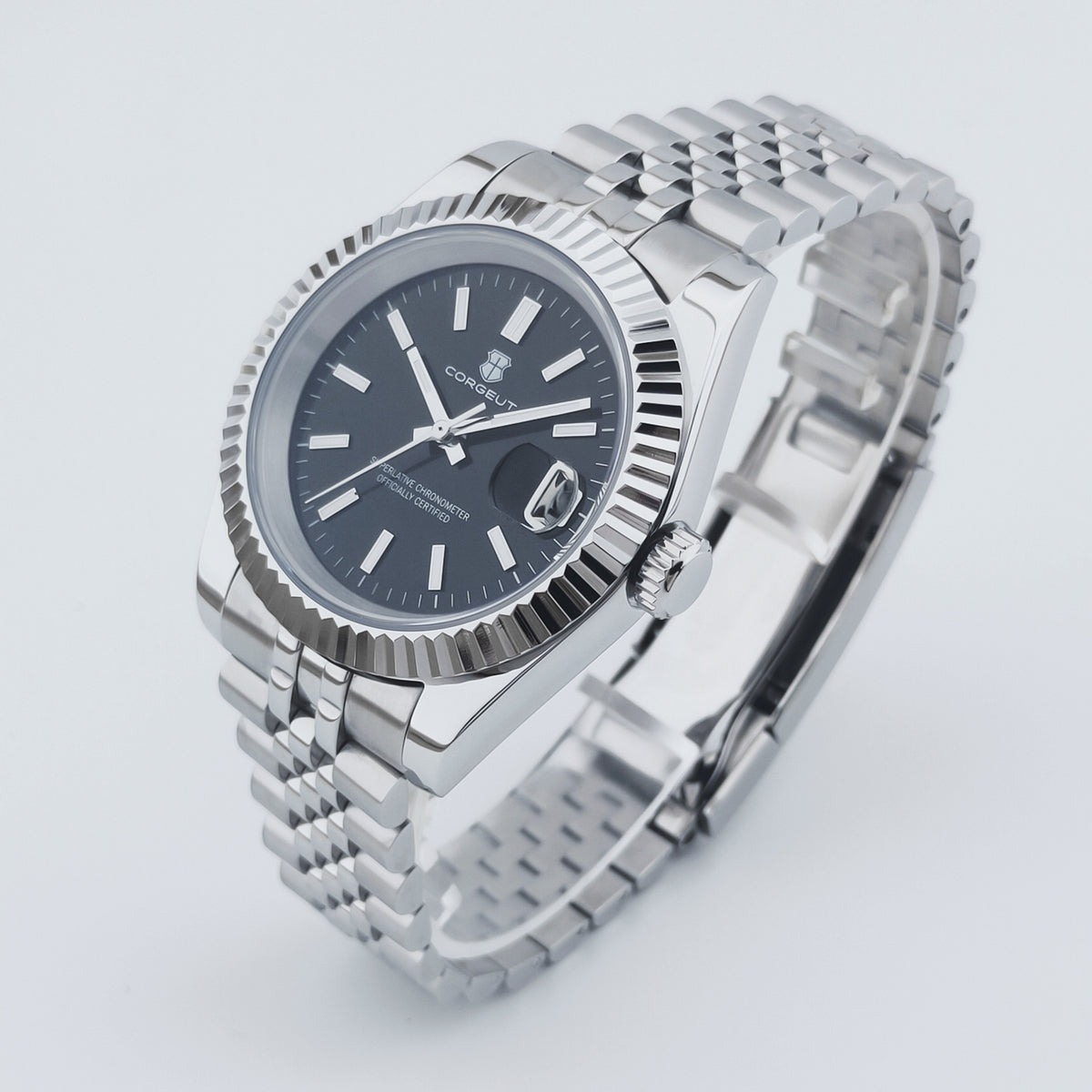 Corgeut 6002L NH35 Movement Sapphire Mirror 200m waterproof