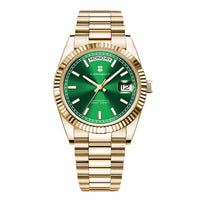 Corgeut 6002L ST1644 Movement Sapphire Mirror 200m waterproof