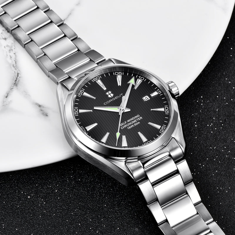 Corgeut 6010 NH35 Movement Sapphire Mirror 100m waterproof