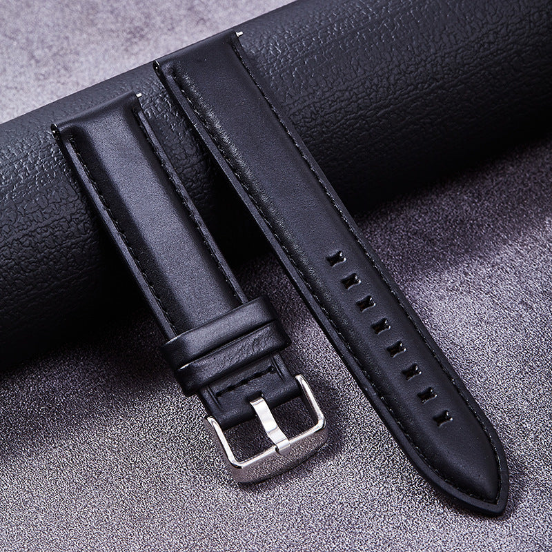 Oil wax leather genuine leather watch strap
