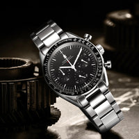 Corgeut 9005 VK63 Movement Sapphire Mirror 100m waterproof