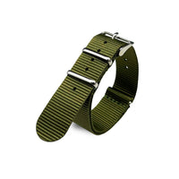 A NATO-style pure nylon watch strap