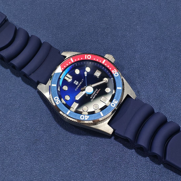 Corgeut 6020 NH35 Movement Sapphire Mirror 100m waterproof