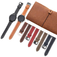 Vintage Oil Wax Leather Strap