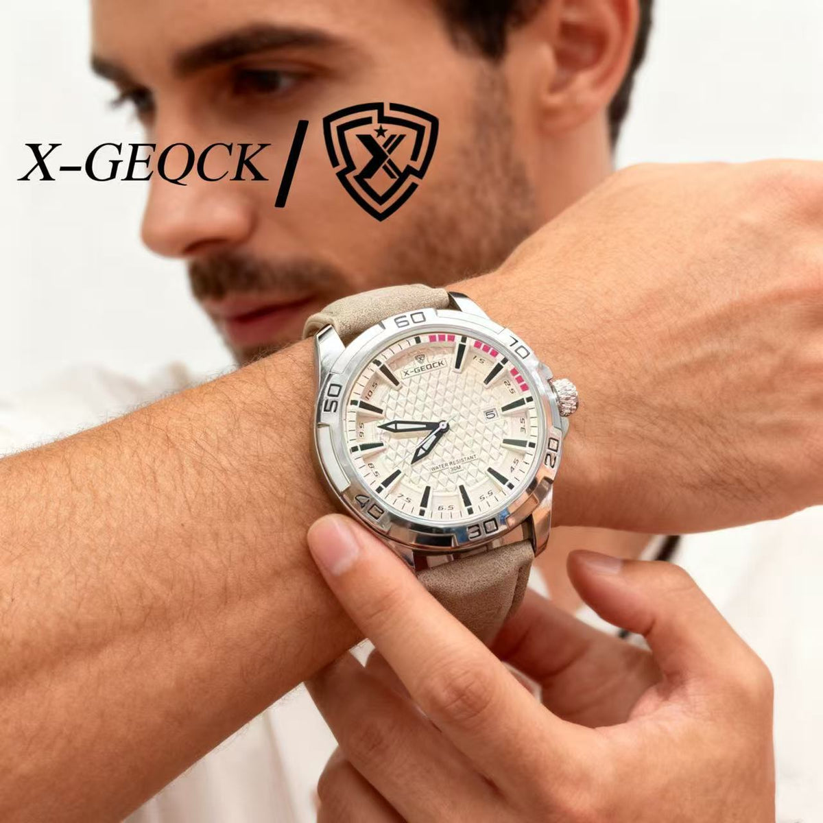 X-GEQCK 1106 Men's retro Quartz Wrist Watch