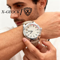 X-GEQCK 1106 Men's retro Quartz Wrist Watch