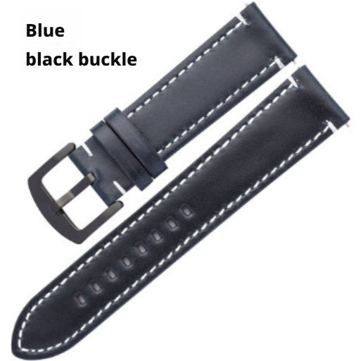 Vintage Oil Wax Leather Strap