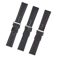 Black nylon canvas strap