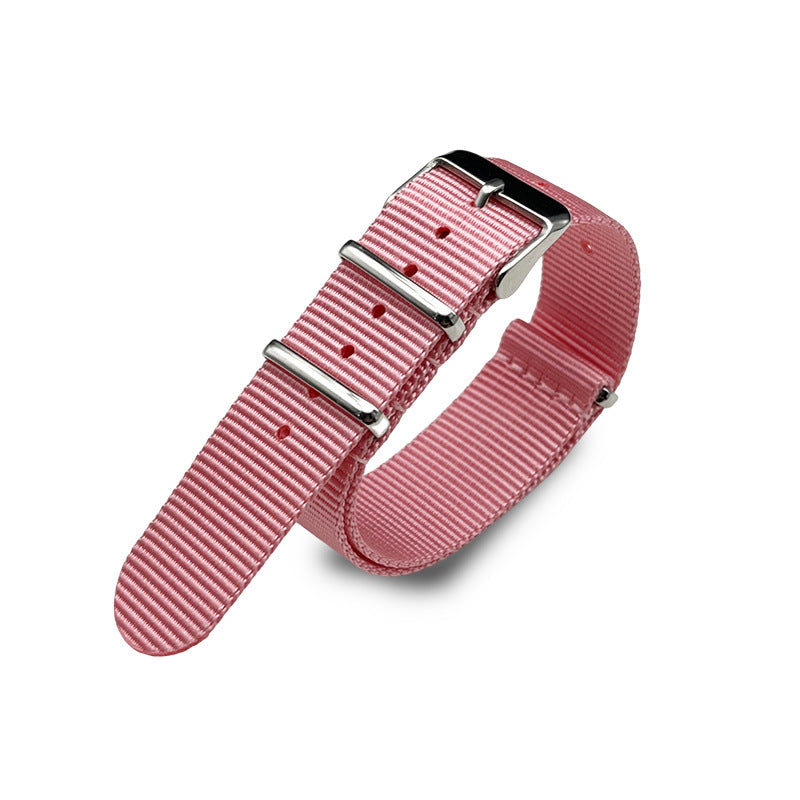 A NATO-style pure nylon watch strap