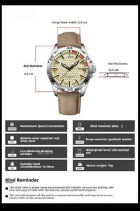 X-GEQCK 1106 Men's retro Quartz Wrist Watch