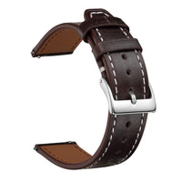 First Layer Horse Oil Cowhide Watch Strap 20/22mm