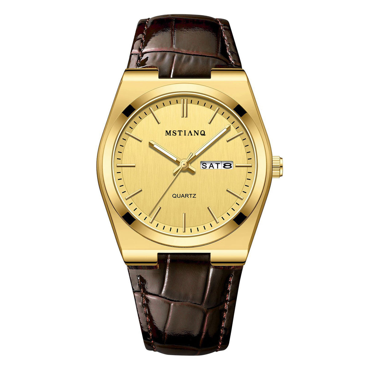Mstianq TIS-P24 Men's Week Calendar Formal Quartz Watch
