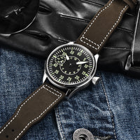 Corgeut 6023 ST3600 Movement Sapphire Mirror 30m waterproof