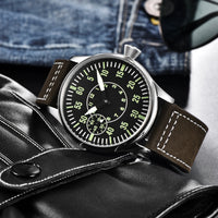 Corgeut 6023 ST3600 Movement Sapphire Mirror 30m waterproof