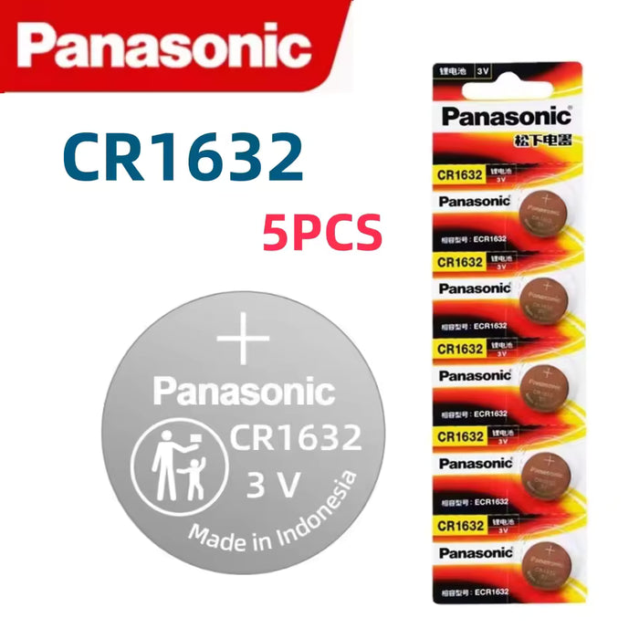 Panasonic CR1632 CR1616 5PCS/LOT