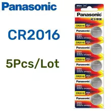 Panasonic CR2016 5PCS/LOT