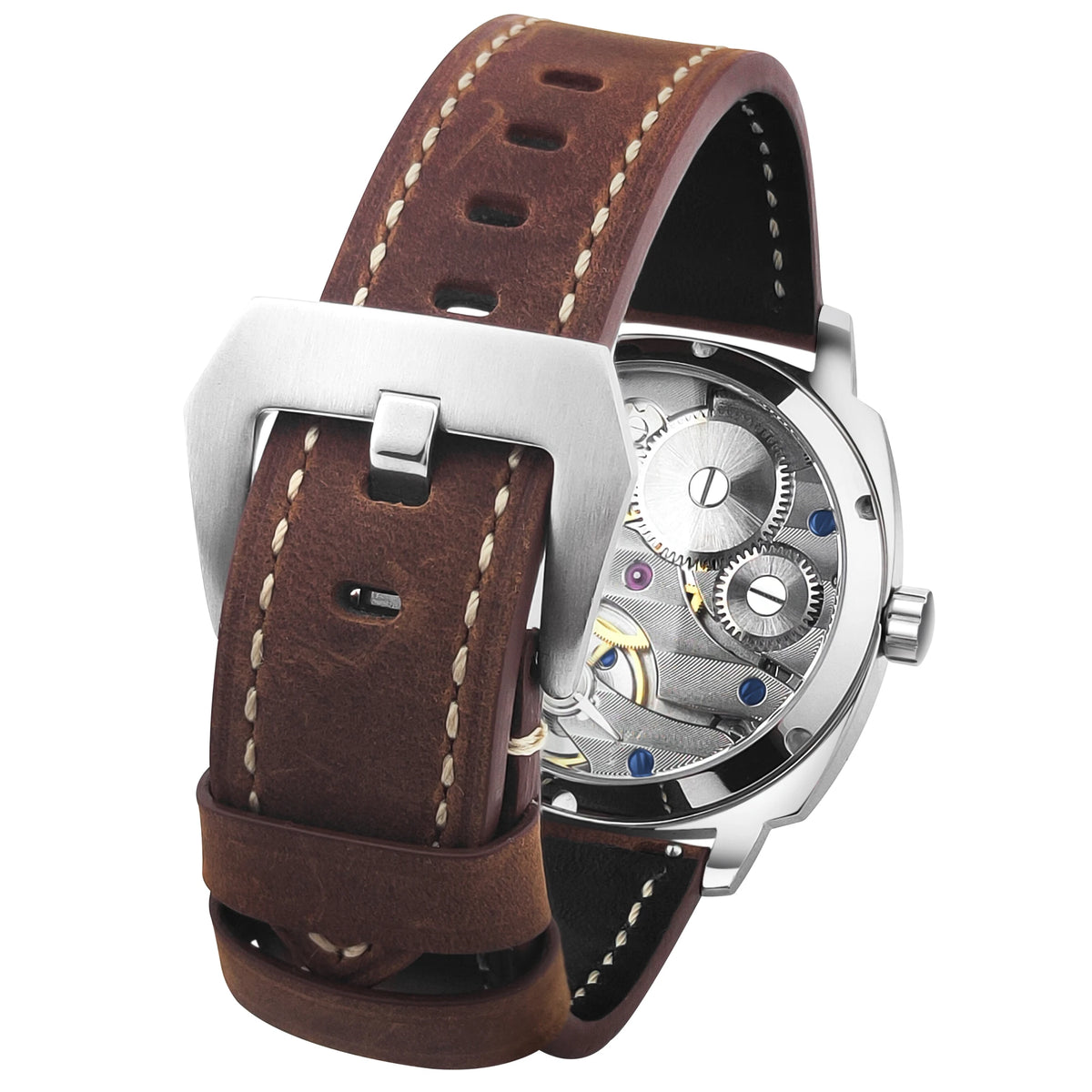 CORGEUT 6029 ST3600 Movement Sapphire Mirror 30m waterproof