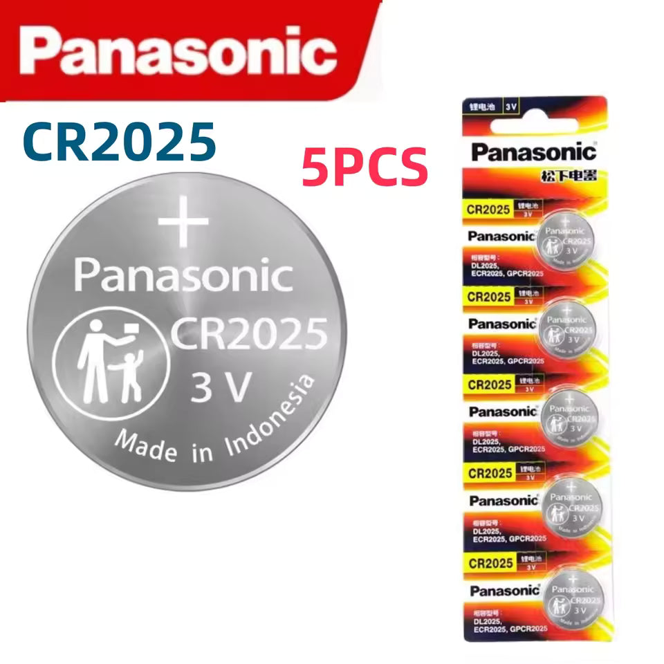 Panasonic CR2025 5PCS/LOT