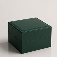 NEITON-4001 Vintage Forest Green 3-Slot Watch Box