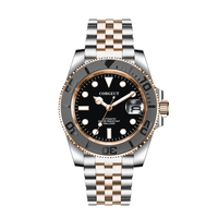 Corgeut 6001 NH35 Movement Sapphire Mirror 100m waterproof