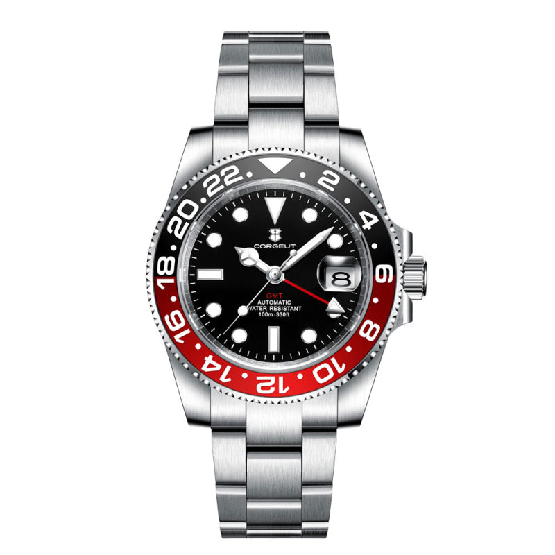 Corgeut 6001 NH34 Movement Sapphire Mirror 100m waterproof