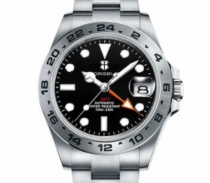 Corgeut 6001 NH34 Movement Sapphire Mirror 100m waterproof