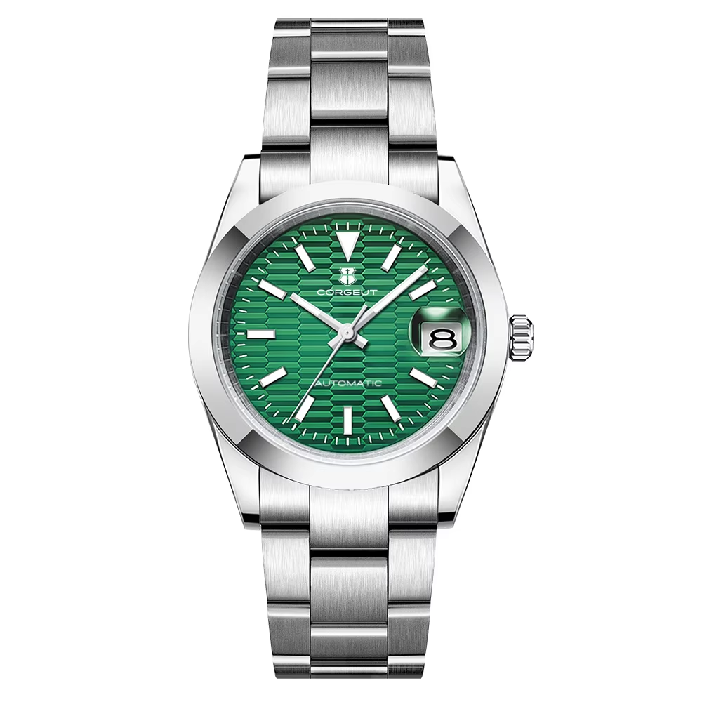 Corgeut 6002 NH35 Movement Sapphire Mirror 100m waterproof