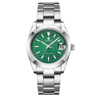 Corgeut 6002 NH35 Movement Sapphire Mirror 100m waterproof