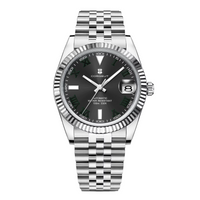 Corgeut 6002 NH35 Movement Sapphire Mirror 100m waterproof