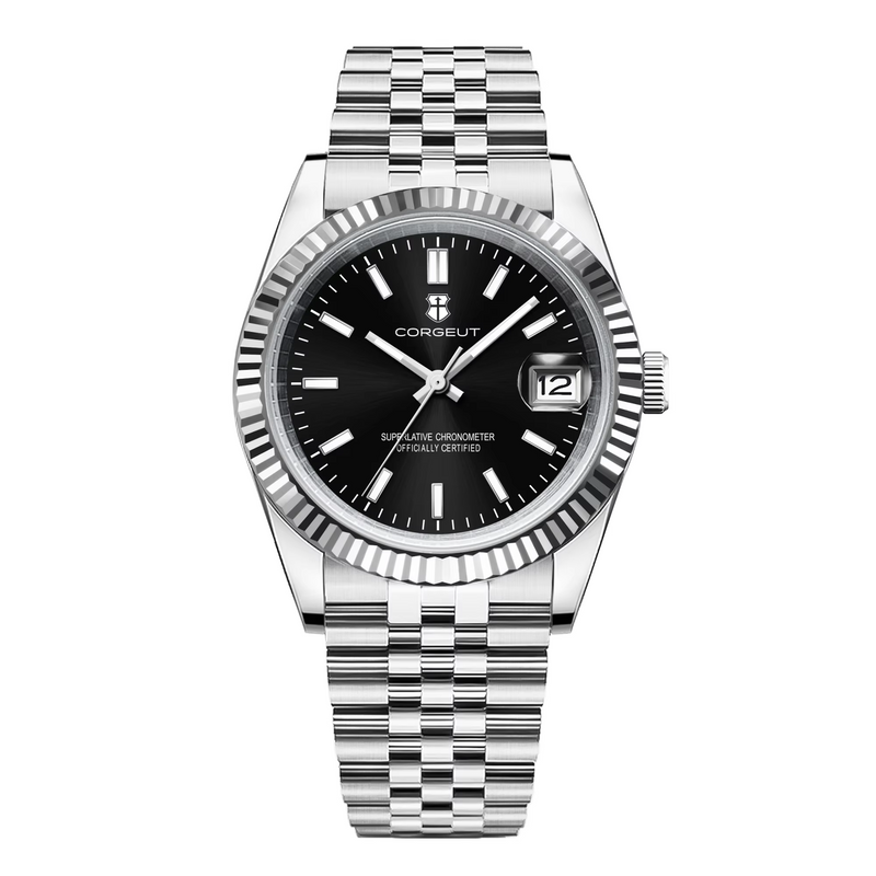 Corgeut 6002 NH35 Movement Sapphire Mirror 100m waterproof