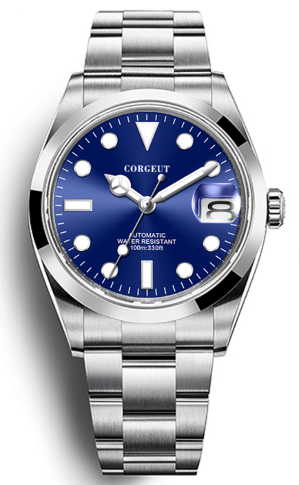 Corgeut 6002 NH35 Movement Sapphire Mirror 100m waterproof